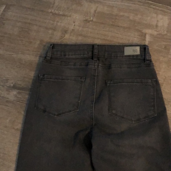 Girls size 12 black RSQ jeans super high rise jegging - Picture 6 of 7